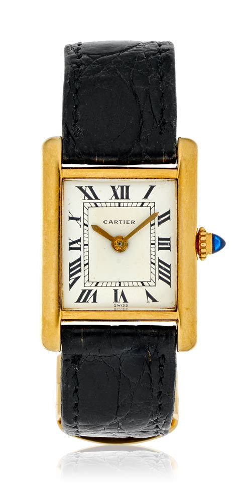 vintage cartier tank watch womens|Altro.